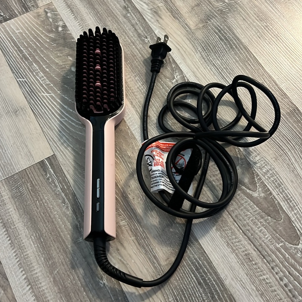Women, TYMO Ionic Hair Straightener Brush for Thick, Thin, Curly Hair.
